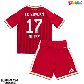 Bayern Munich Michael Olise #17 Dětské Domácí dres komplet 2026-27 Krátký Rukáv (+ trenýrky)